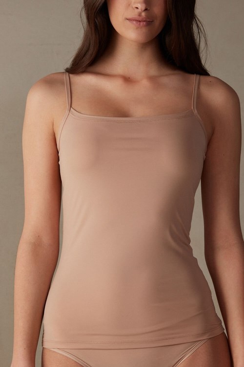 044 - Soft Beige Intimissimi Light Microfiber Cami | OWCID1542