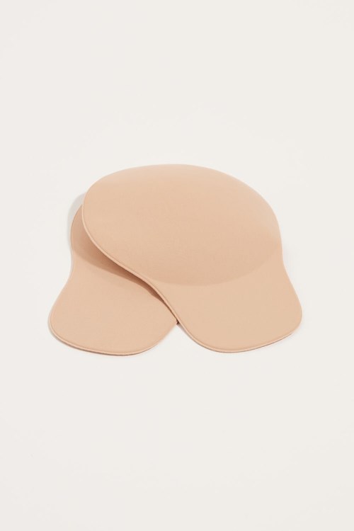 Natural - 044 - Soft Beige Intimissimi Stick-On Fabric Cups | TQGWM6789