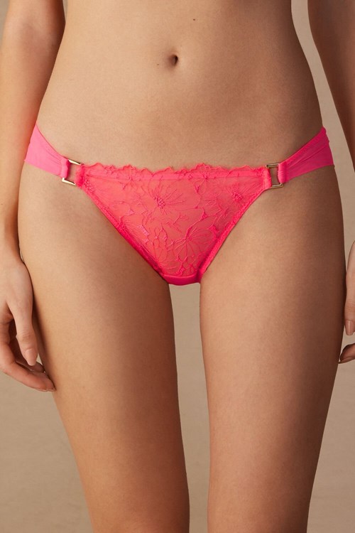 Pink - 209j - Lollipop Pink Intimissimi Pure Joy Panties | POJEX2416