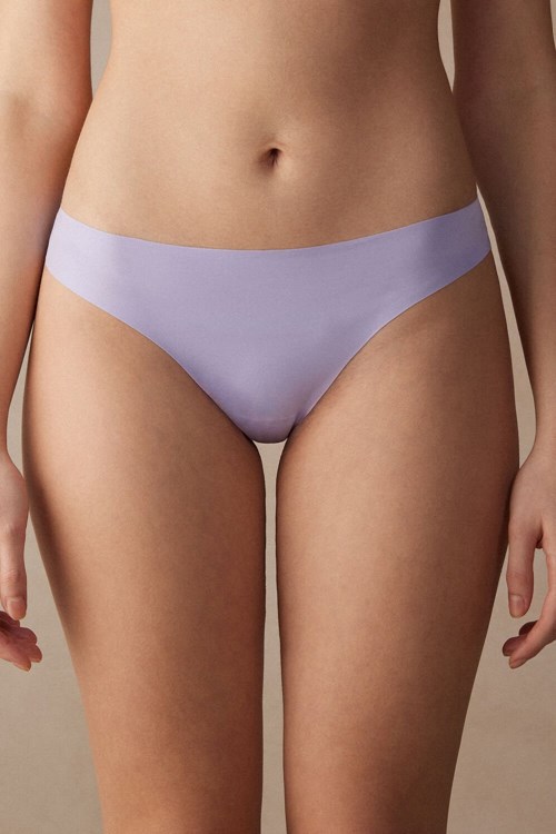 Violet - 212j - Sweet Lavender Intimissimi Brazilian Panties in Seamless Ultra Light Microfiber | PHZSB2457