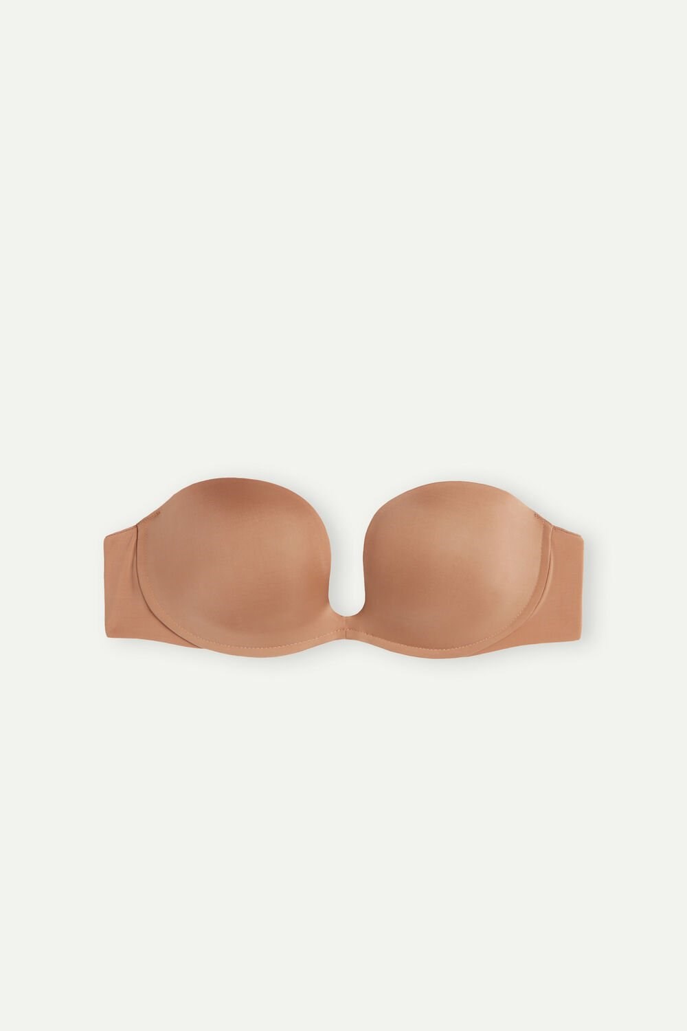 417i - Medium Beige Intimissimi Monica Bandeau Bra in Ultralight Microfiber | JSQYH2859