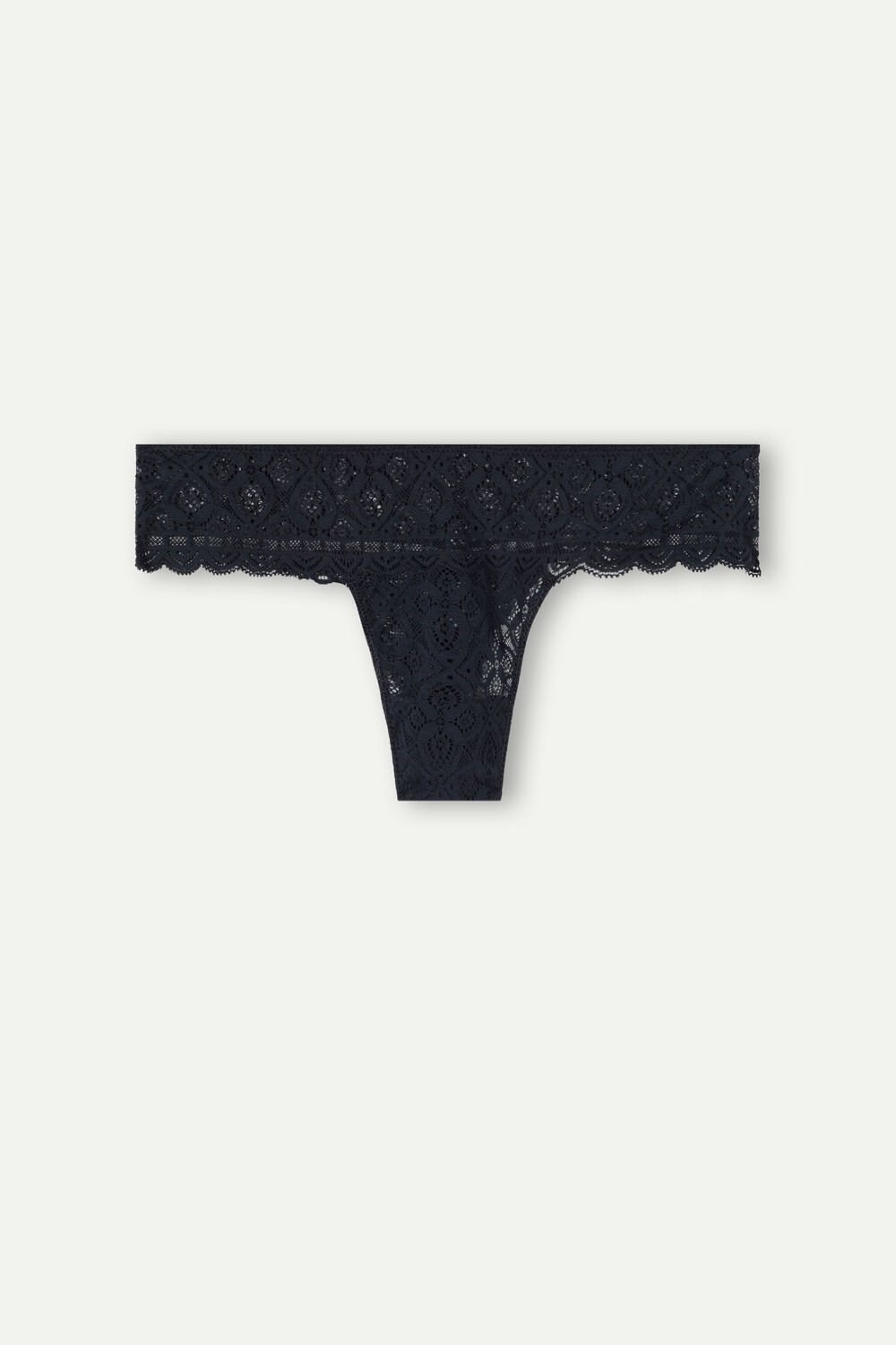 Black - 019 - Black Intimissimi Lace Brazilian | BNQXH0631