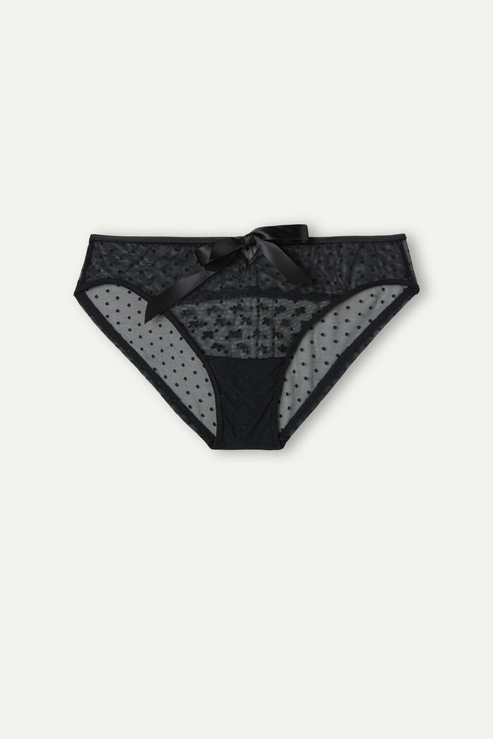 Black - 019 - Black Intimissimi Love Cadeau Panties | CVPGF1784