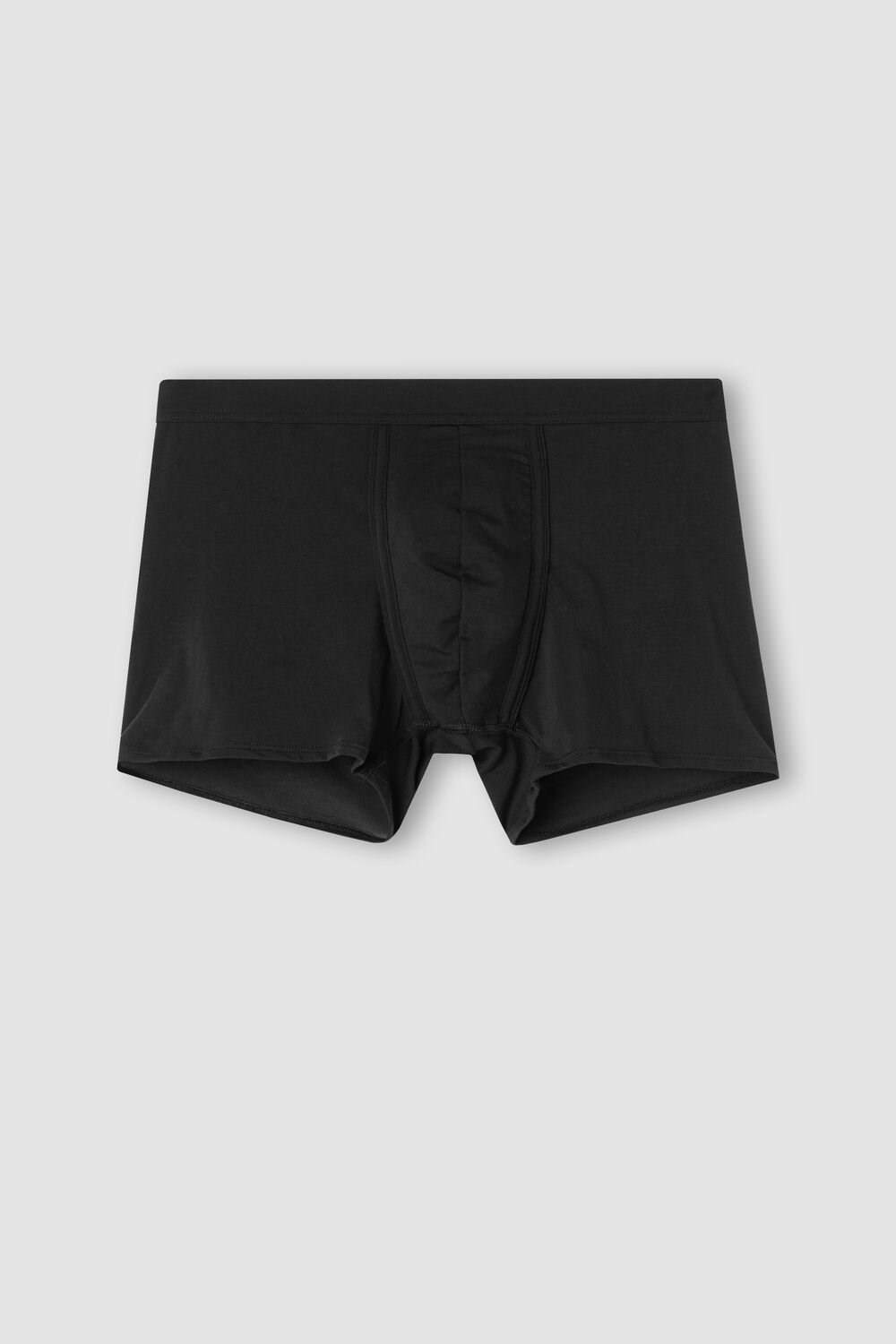 Black - 019 - Black Intimissimi Natural Fresh Supima® Cotton Boxers | RCNDE2034