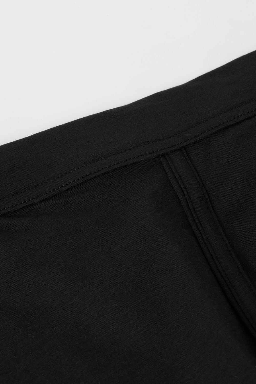 Black - 019 - Black Intimissimi Natural Fresh Supima® Cotton Boxers | RCNDE2034