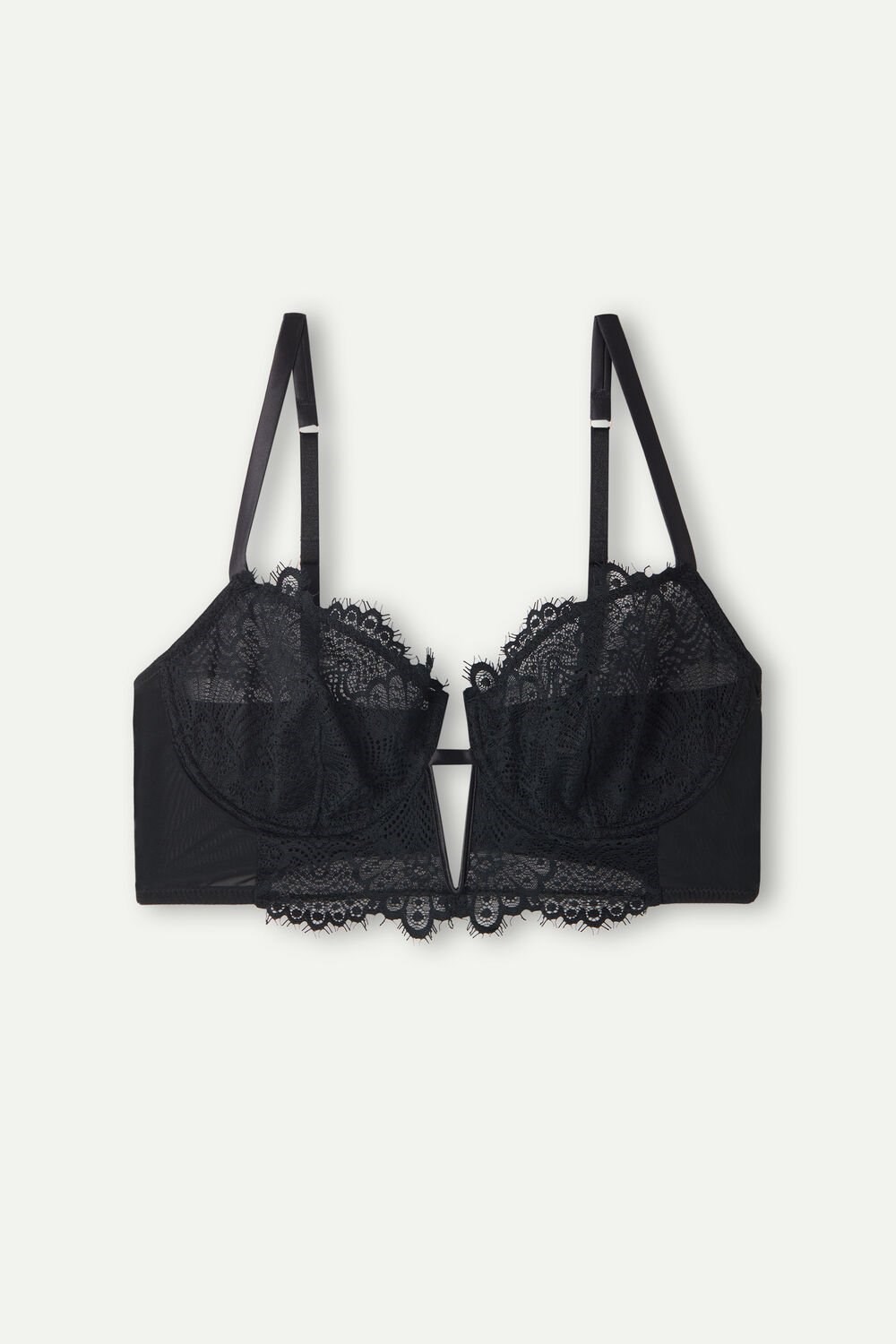 Black - 019 - Black Intimissimi Stunning Beauty Daniela Balconette Bustier | ENBKD7068