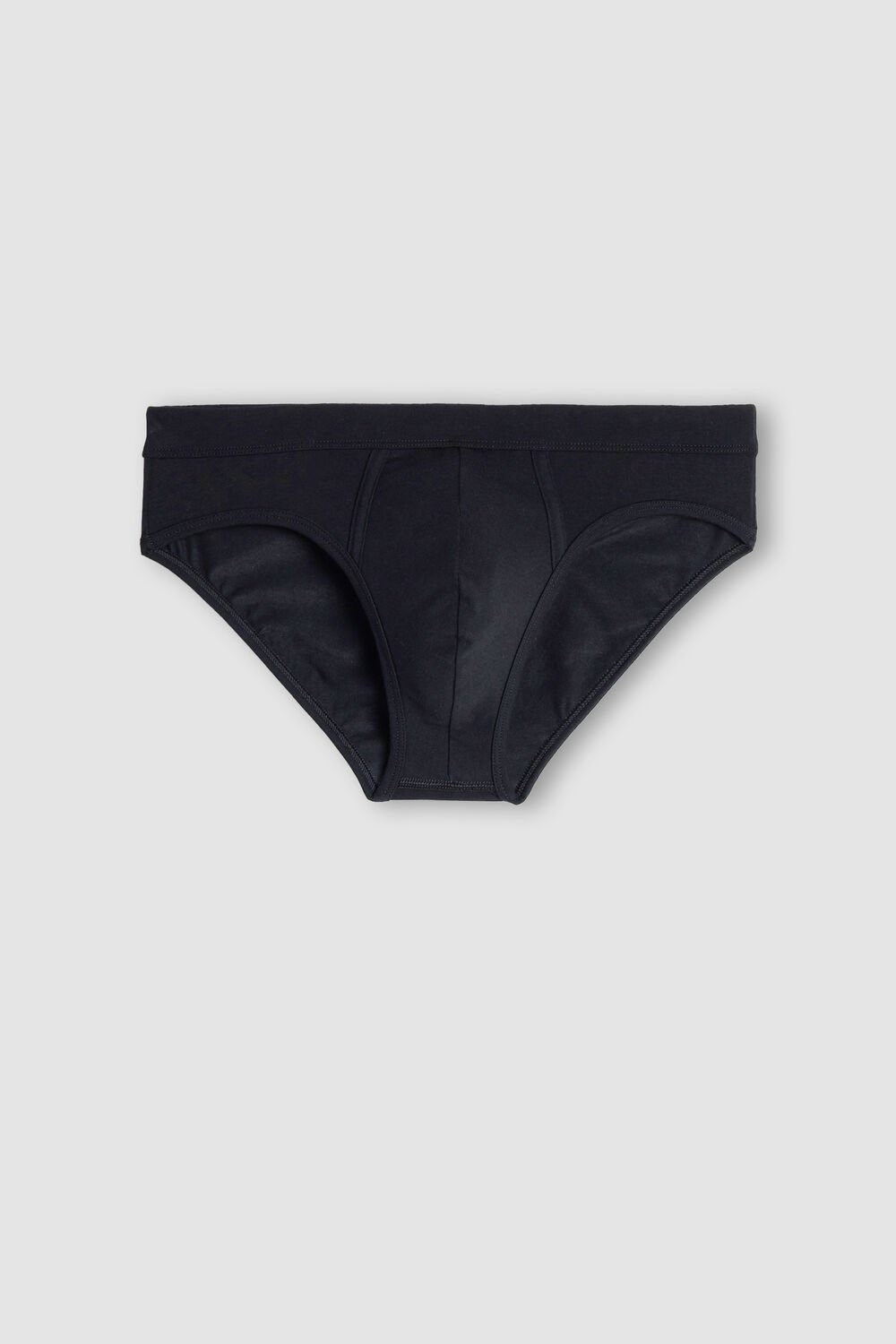 Black - 019 - Black Intimissimi Supima® Cotton Briefs | SYGDL4016