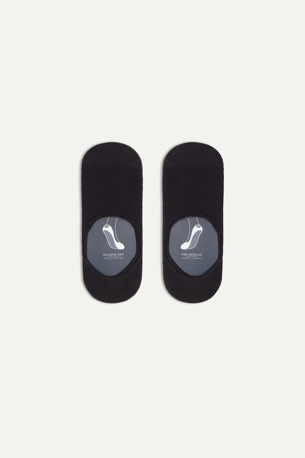 Black - 019 - Black Intimissimi Terrycloth Shoe Liners | HXEYD7680