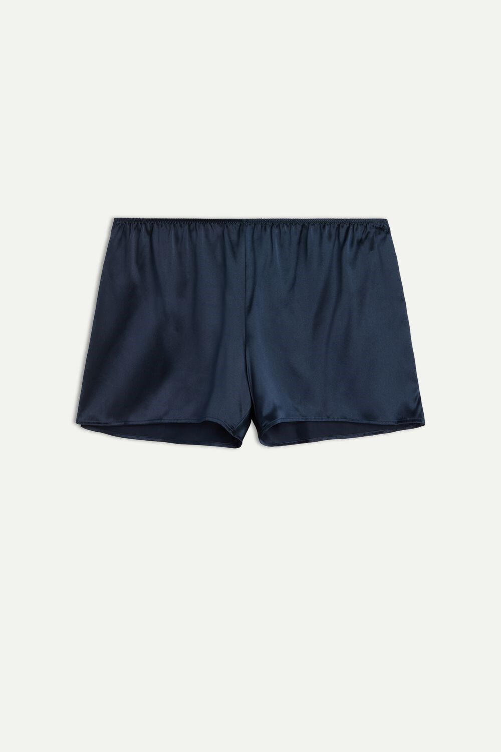 Blue - 1467 - Intense Blue Intimissimi Smooth Silk-Satin Shorts | TLXBZ4098