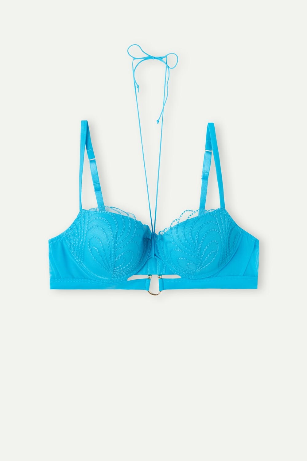 Blue - 210j - Digital Turquoise Intimissimi Steal the Show Sofia Balconette Bra | JOPHA9210