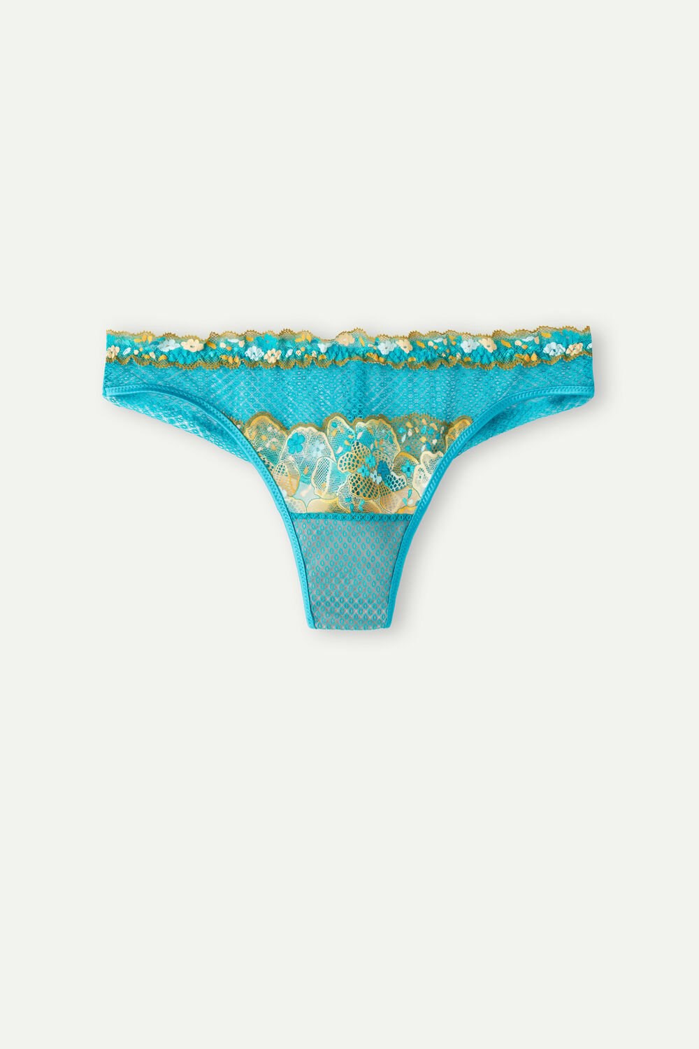 Blue - 236j - Summer Turquoise Blue Intimissimi Summer Vibes Brazilian | MXDOH1530