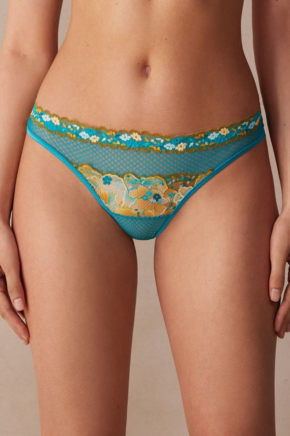 Blue - 236j - Summer Turquoise Blue Intimissimi Summer Vibes Brazilian | MXDOH1530