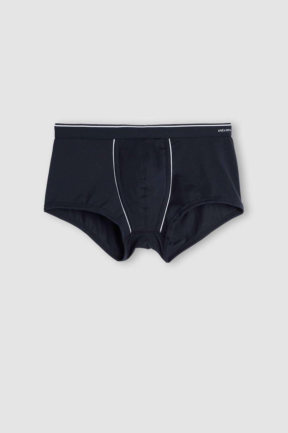 Blue - 6987 - Blue / White Intimissimi Supima® Cotton Boxers | WEVHO3628