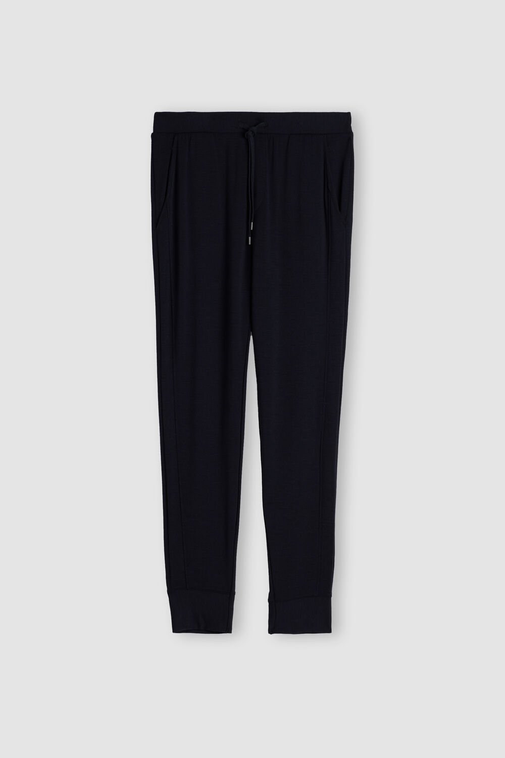 Blue - 800 - Midnight Blue Intimissimi Micromodal Trousers | AOCSY4598