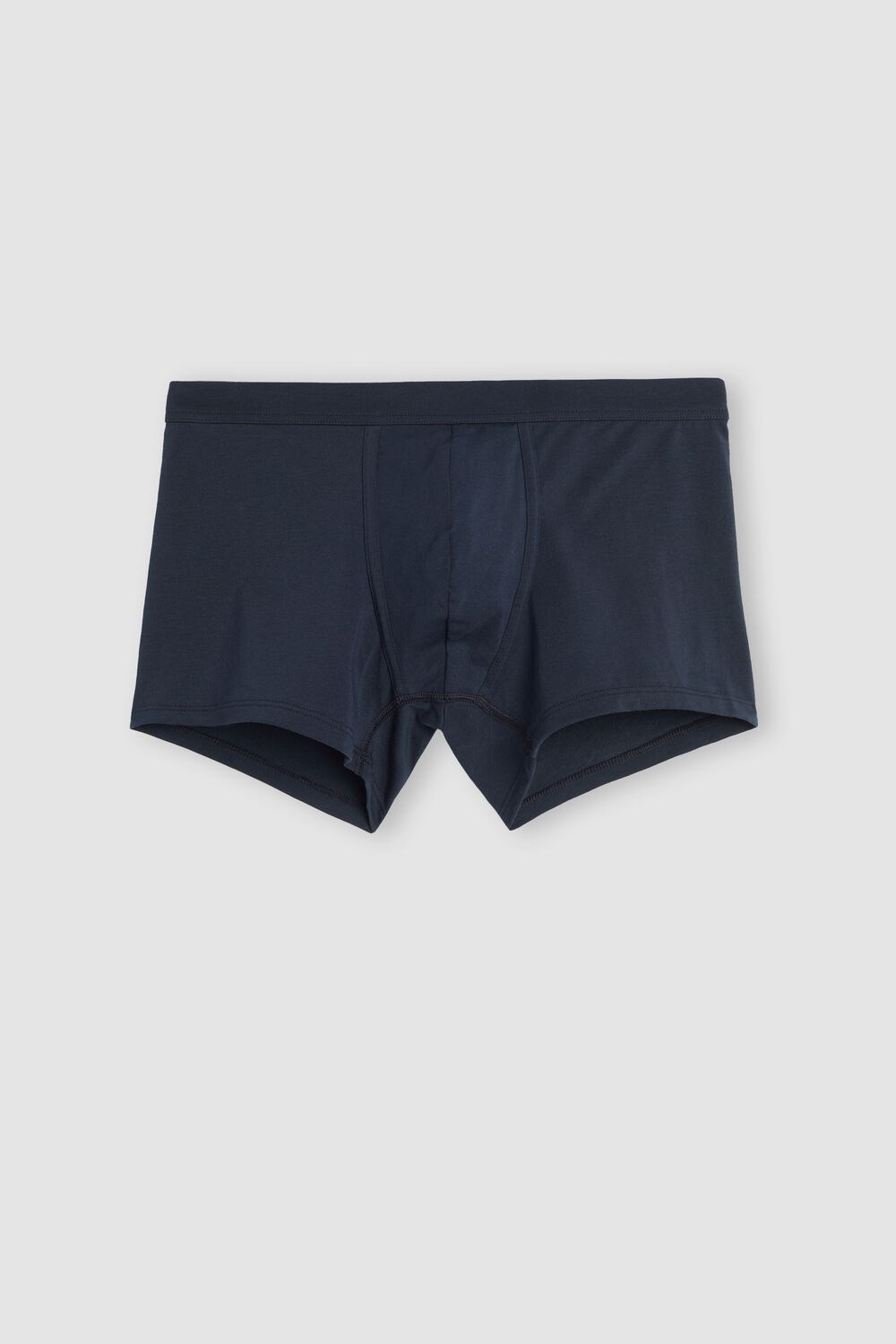 Blue - 800 - Midnight Blue Intimissimi Supima® Cotton Loose Fit Boxers | KZULM0284