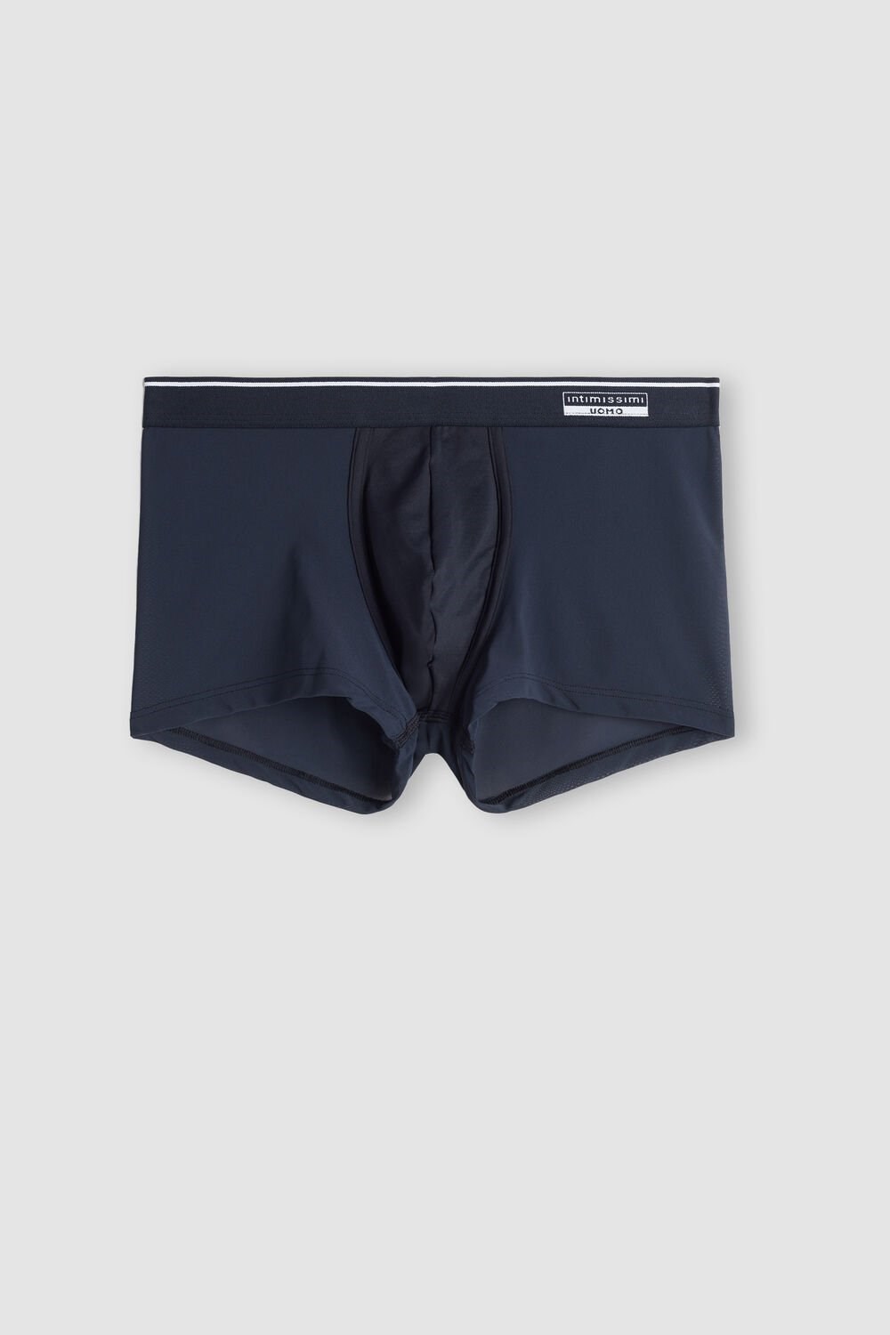 Blue - 800 - Midnight Blue Intimissimi Super Fresh Micro-mesh Boxers | YXKQV6981