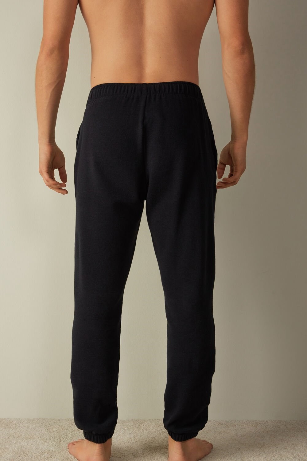 Blue - 800 - Midnight Blue Intimissimi Tricot Pants | BTGMF5906