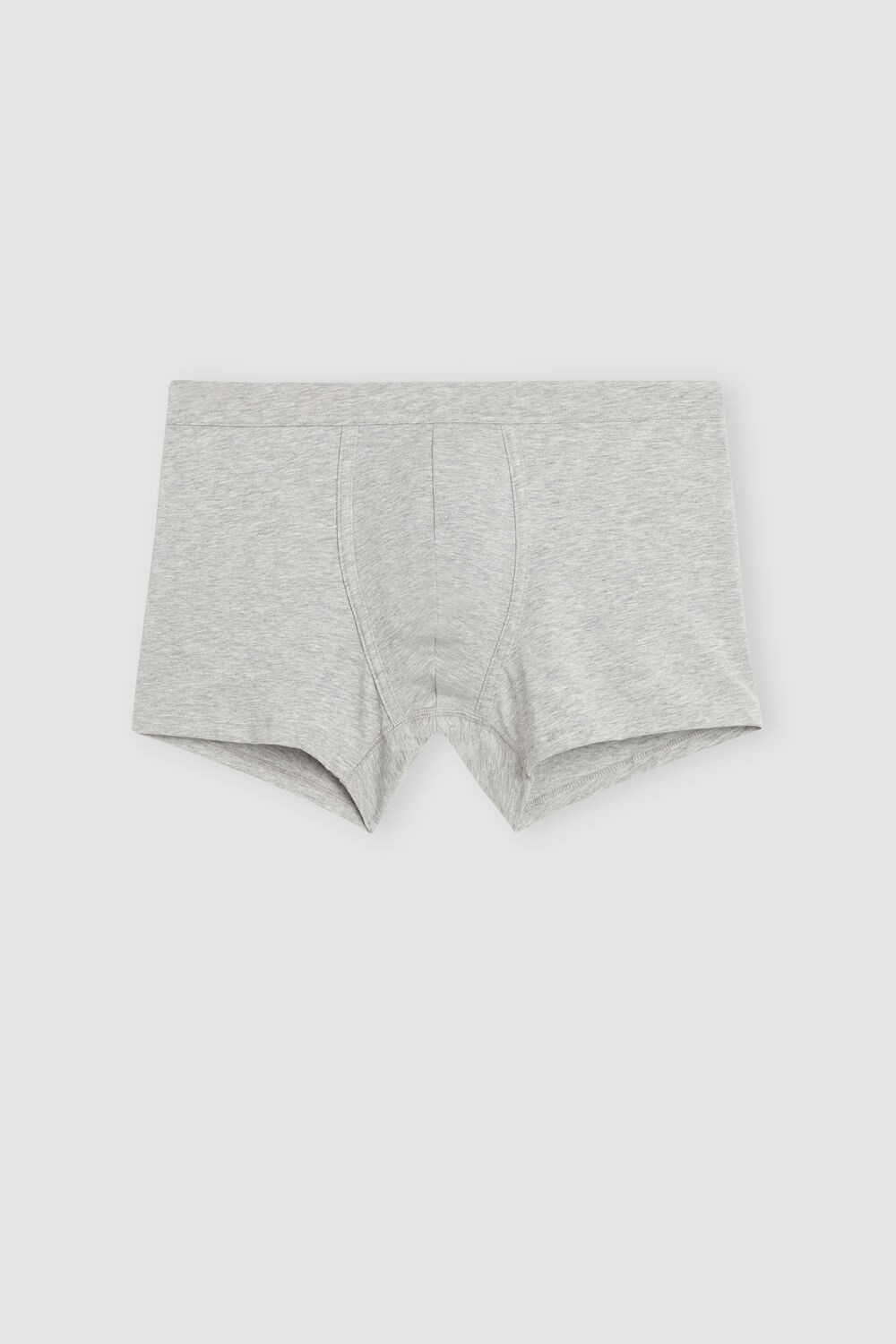 Grey - 031 - Light Heathered Grey Intimissimi Supima® Cotton Loose Fit Boxers | FCTKD9684