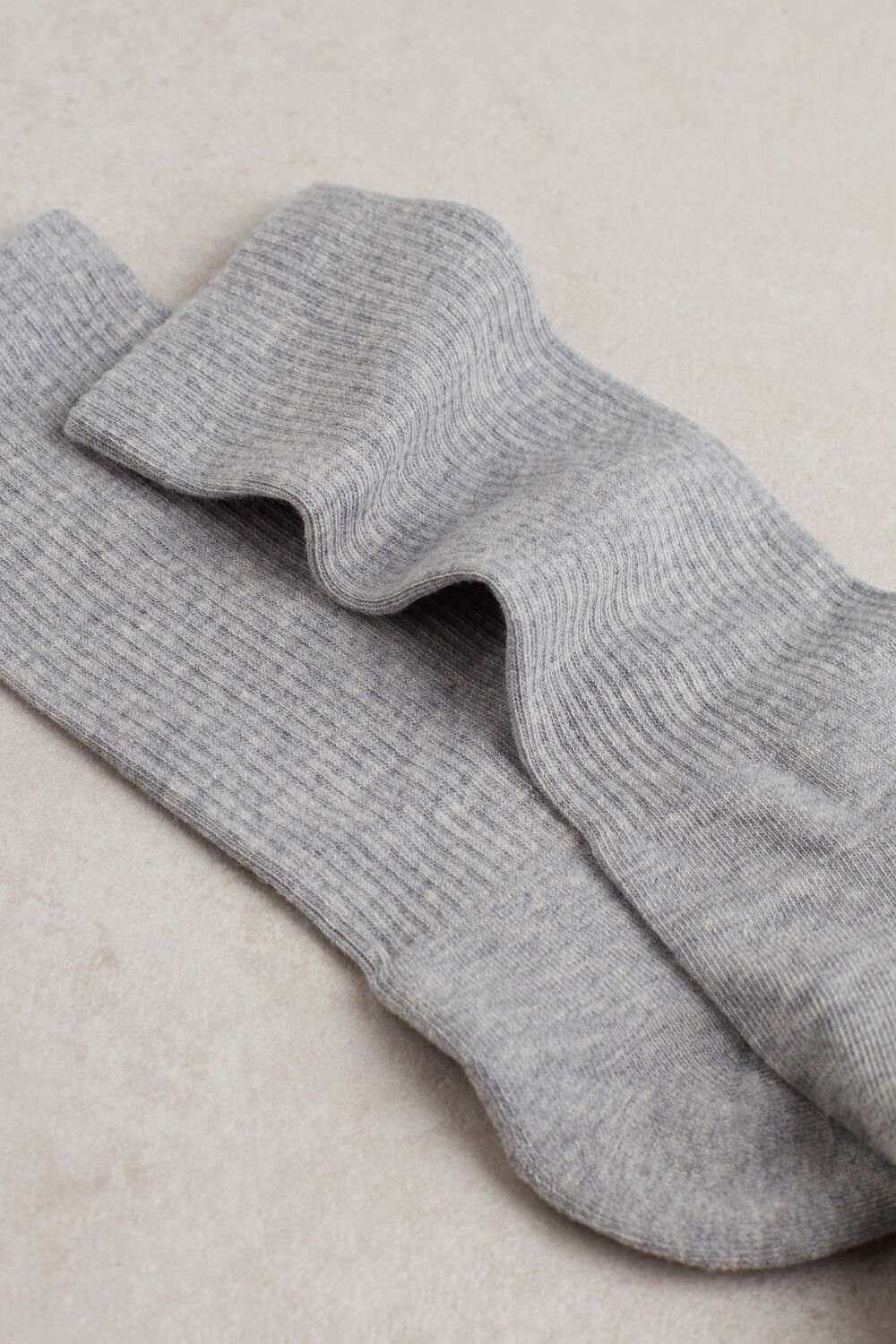 Grey - 2000 - Gray Sweatshirt Intimissimi Short Terrycloth Socks | IWQVS6258