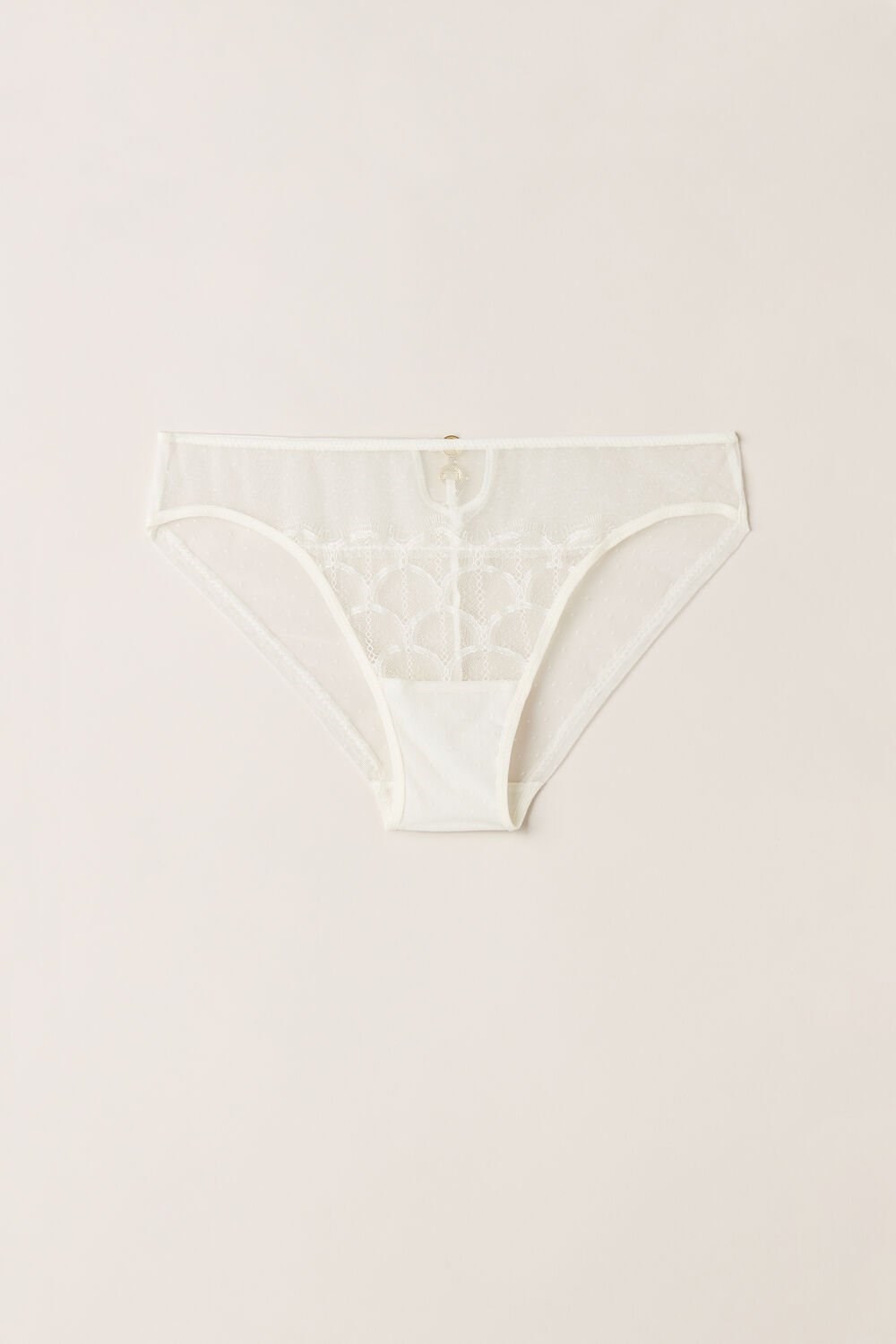 Ivory - 2127 - Talc White Intimissimi Pure Charme Panties | BYJDQ2495