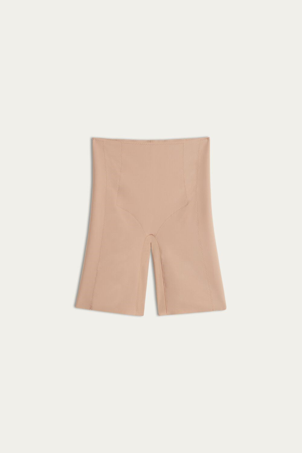 Natural - 044 - Soft Beige Intimissimi Raw-Cut Microfiber Shorts | QXCTK1057