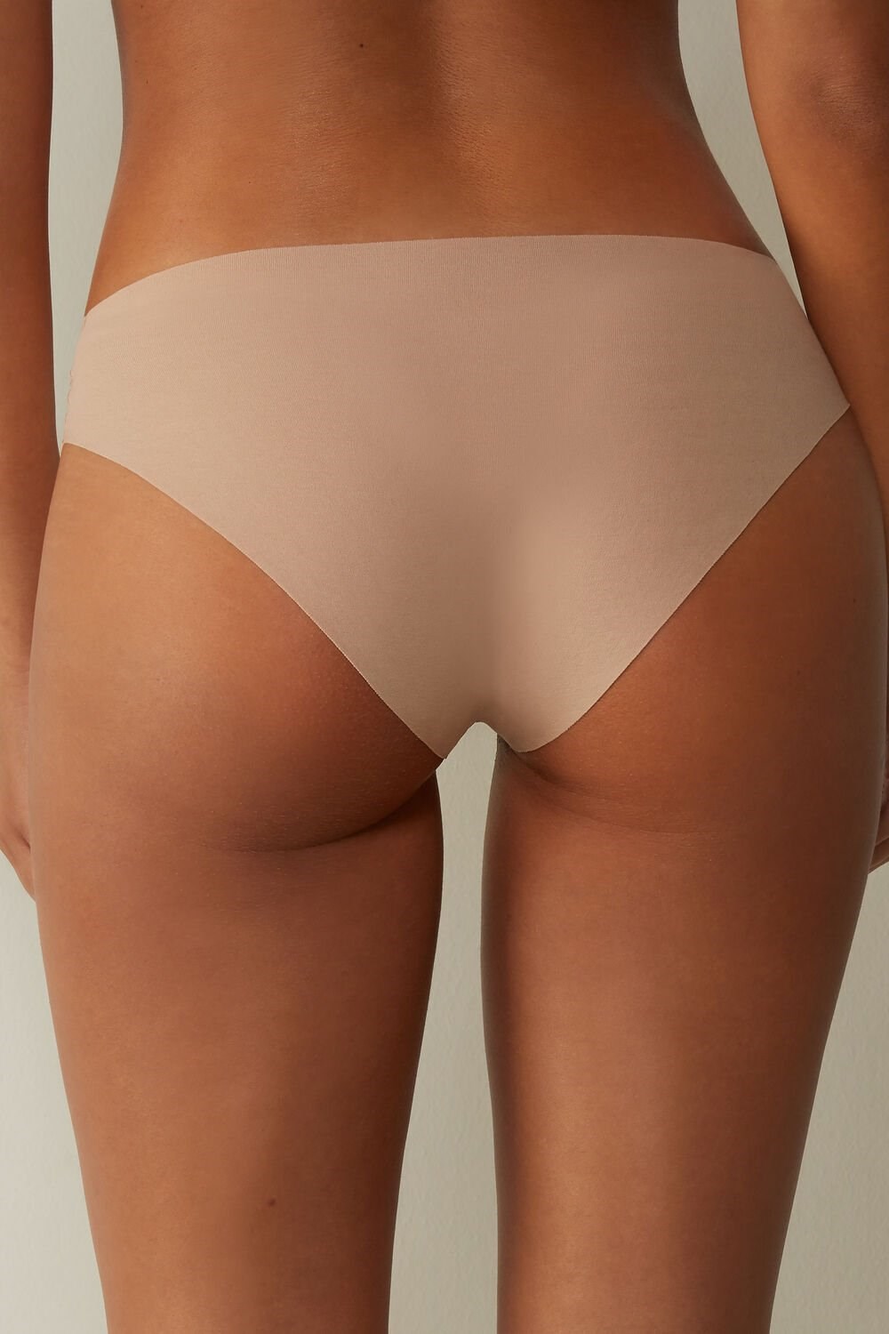 Natural - 044 - Soft Beige Intimissimi Seamless Supima® Cotton Panties | WOYHA6340