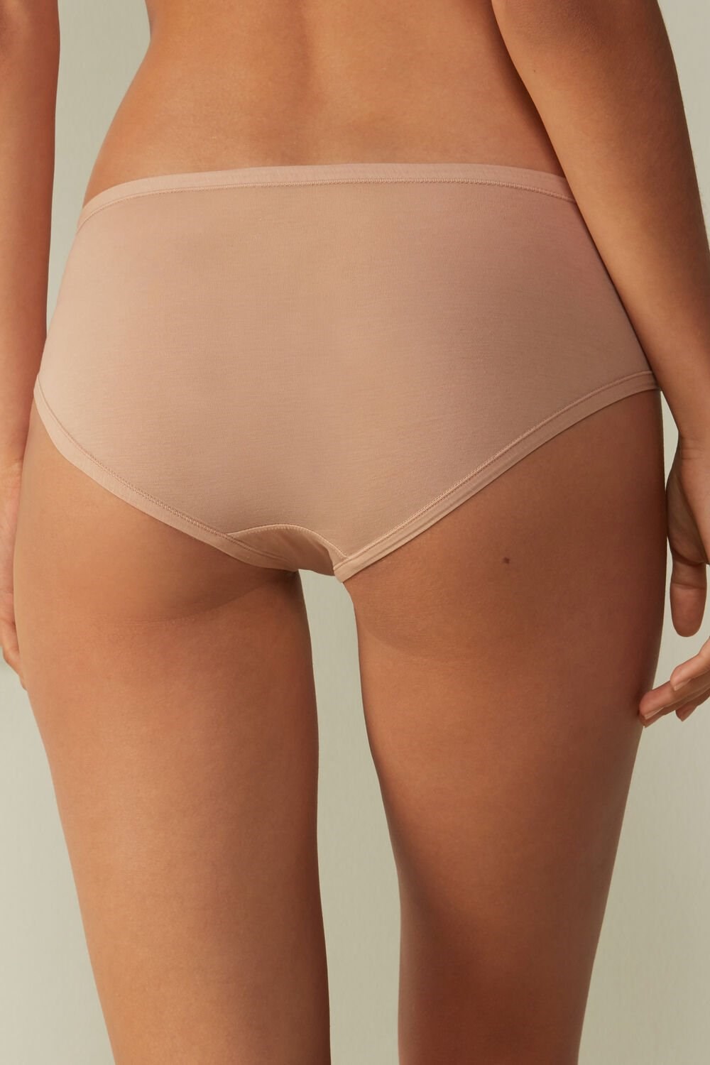 Natural - 044 - Soft Beige Intimissimi Ultralight Supima® Cotton Briefs | YHXVP7506