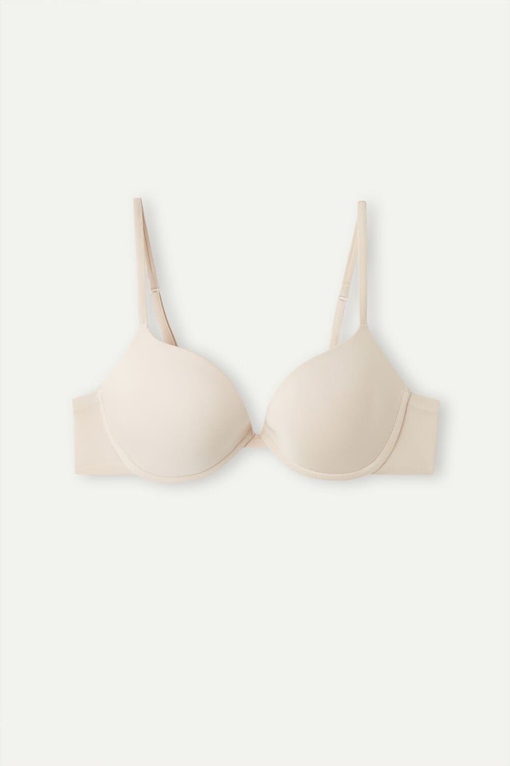 Natural - 2280 - Silk Pink Intimissimi Bellissima Push-up Bra in Ultralight Microfiber | EVDSR2985