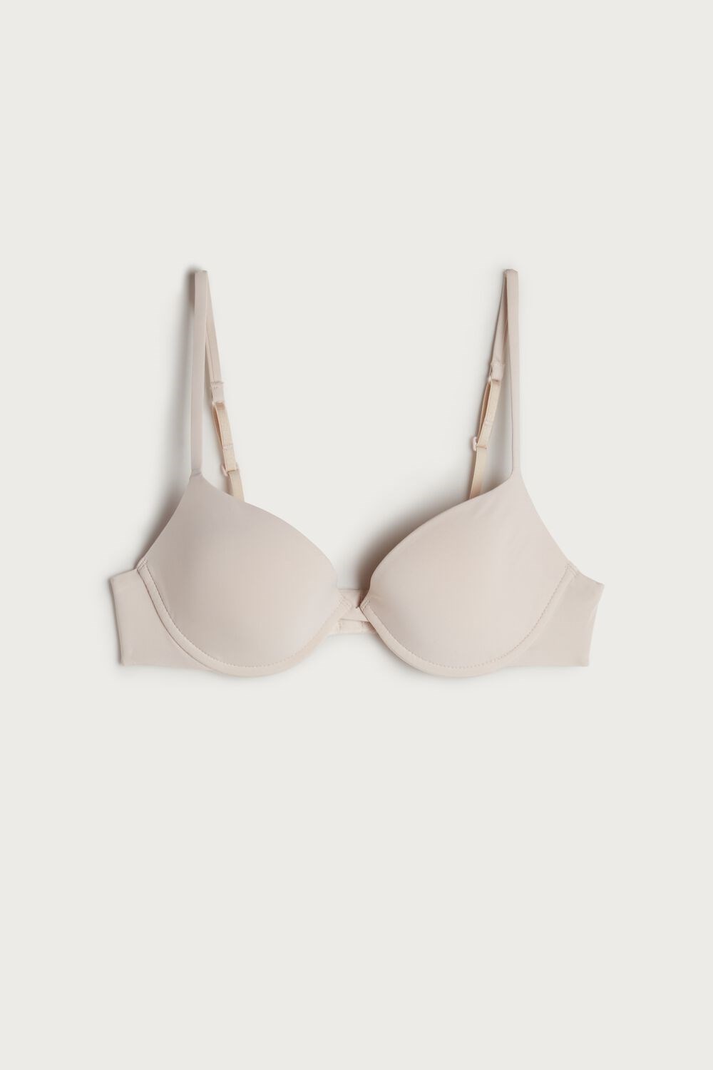 Natural - 2280 - Silk Pink Intimissimi Bellissima Push-up Bra in Microfiber | VRGCQ4610