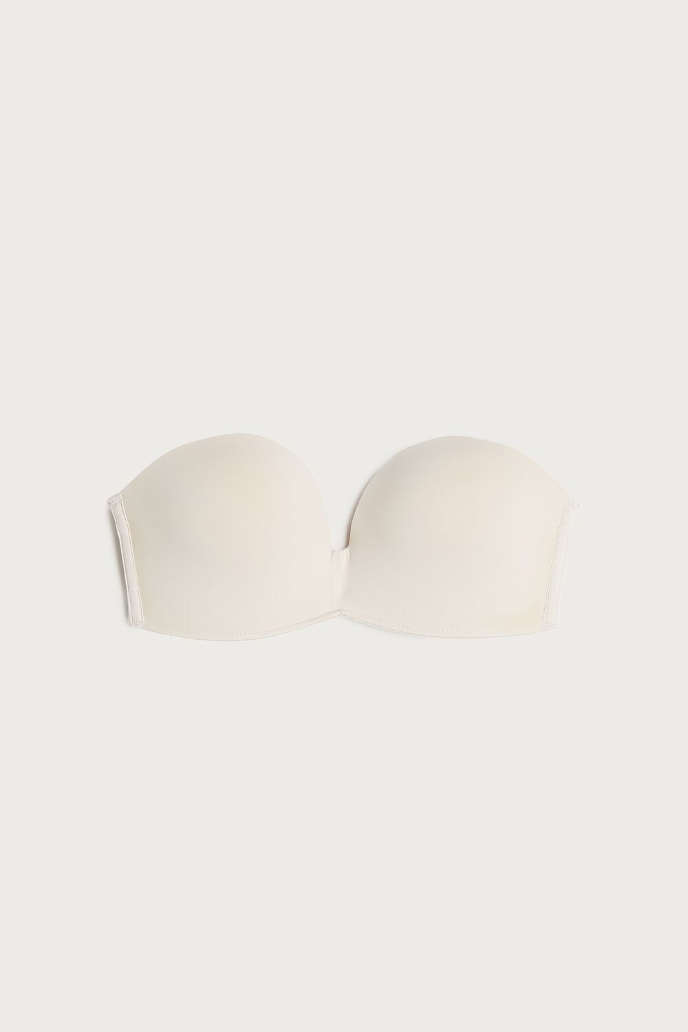 Natural - 2280 - Silk Pink Intimissimi Laura Microfiber Bandeau Bra | JINYU3614