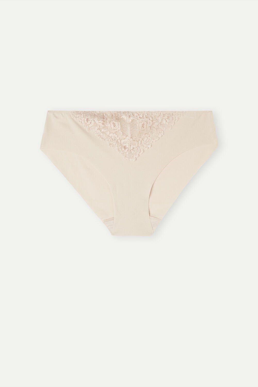 Natural - 2280 - Silk Pink Intimissimi Pretty Flowers Seamless Cotton Panties | VFHQX3752