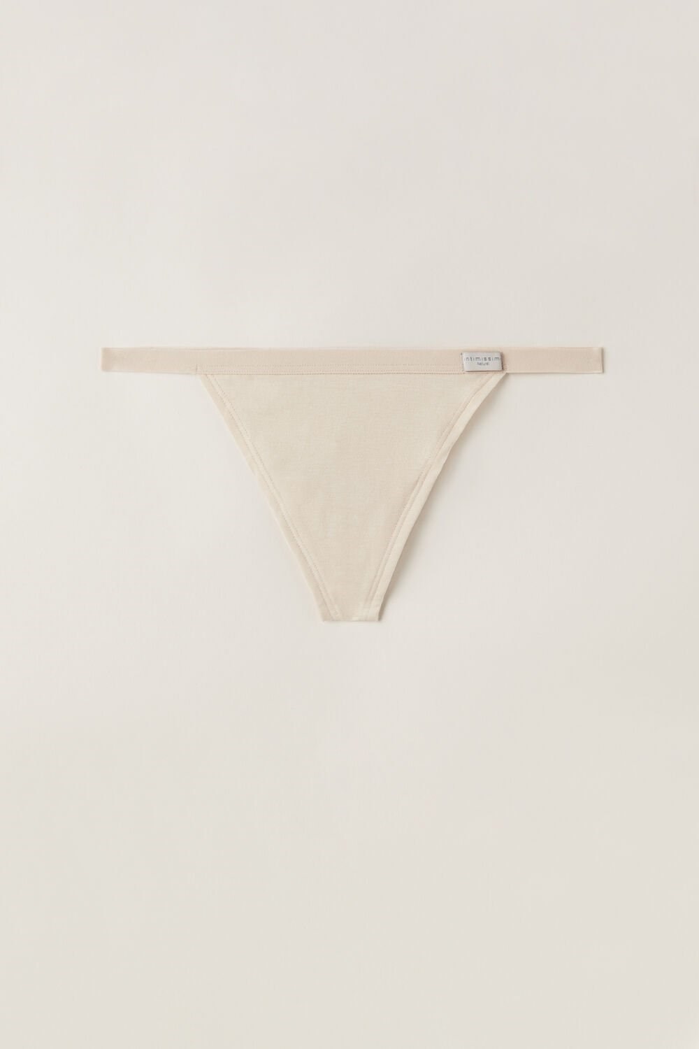 Natural - 2280 - Silk Pink Intimissimi String Thong in Cotton | LQVAD1698