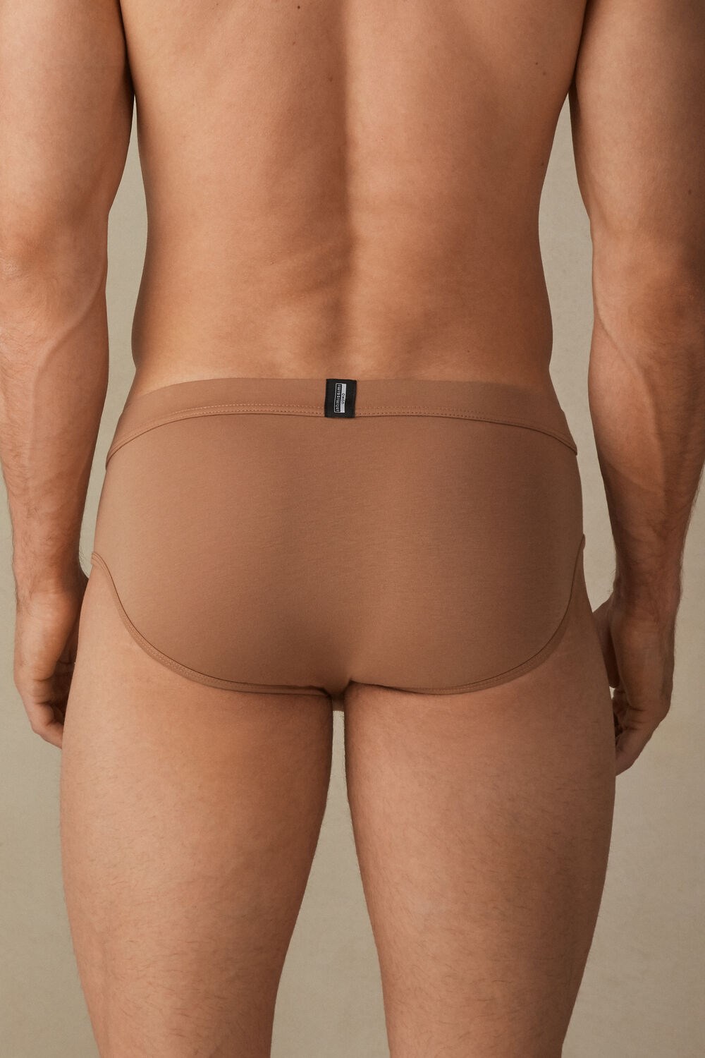 Natural - 417i - Medium Beige Intimissimi Natural Fresh Supima® Cotton Briefs | FXPZQ5706