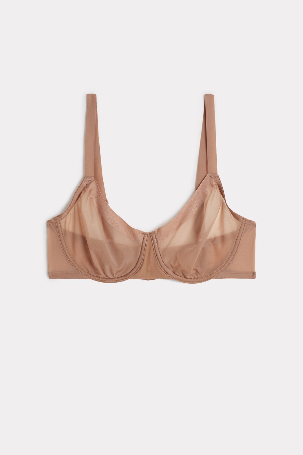 Natural - 417i - Medium Beige Intimissimi Sveva Invisible Touch Balconette Bra | OSFHT6583