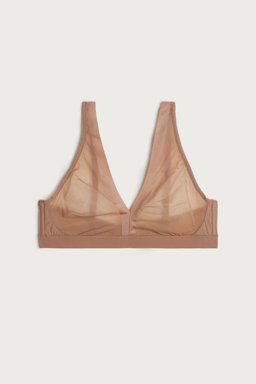 Natural - 417i - Medium Beige Intimissimi Lara Invisible Touch Triangle Bra | RBXOD5832