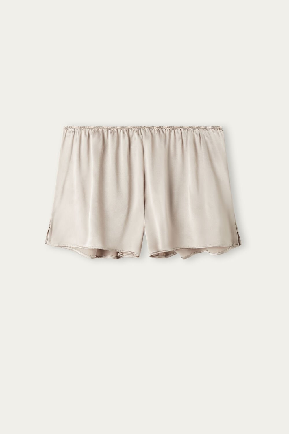 Natural - 651i - Powder Beige Intimissimi Smooth Silk-Satin Shorts | UZGCW1376