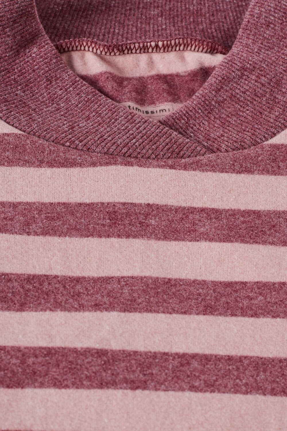 Pink - 158j - Pink / Dark Pink Stripe Intimissimi Winter Candies Striped Night Shirt | ZQERF7453