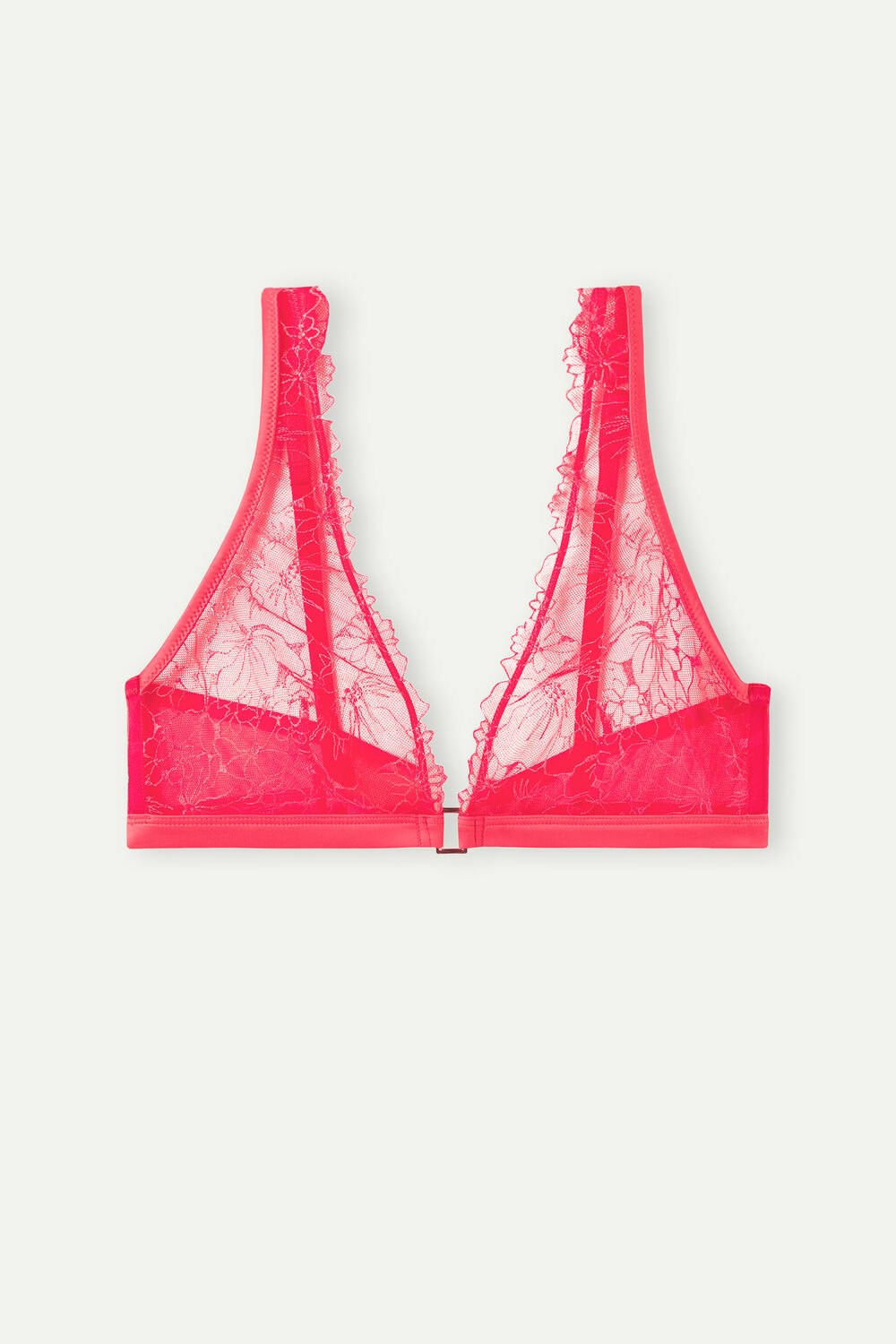 Pink - 209j - Lollipop Pink Intimissimi Pure Joy Triangle Bra | QDSYF4507