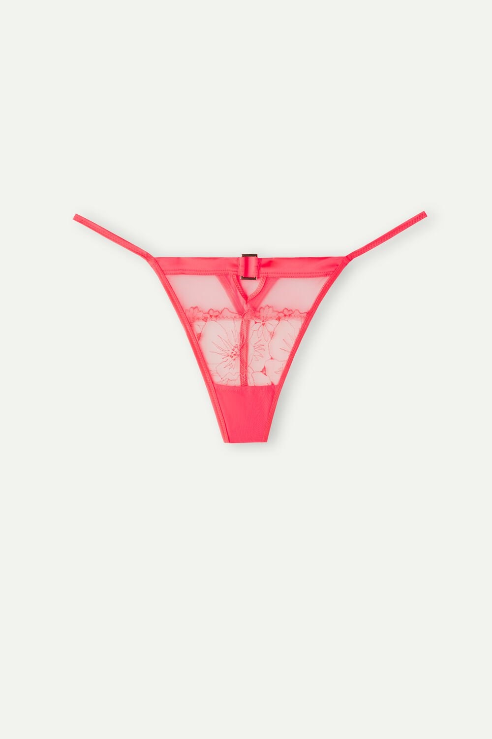 Pink - 209j - Lollipop Pink Intimissimi Pure Joy String Thong | QJKMN2451