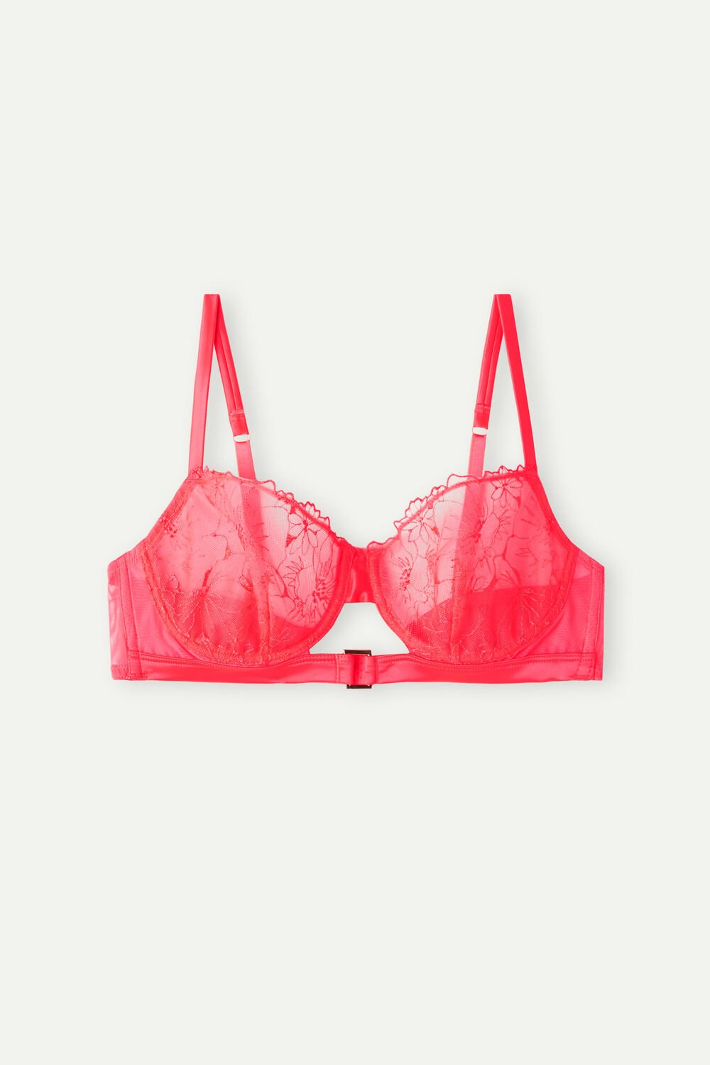 Pink - 209j - Lollipop Pink Intimissimi Pure Joy Daniela Balconette Bra | ZCVAQ6902