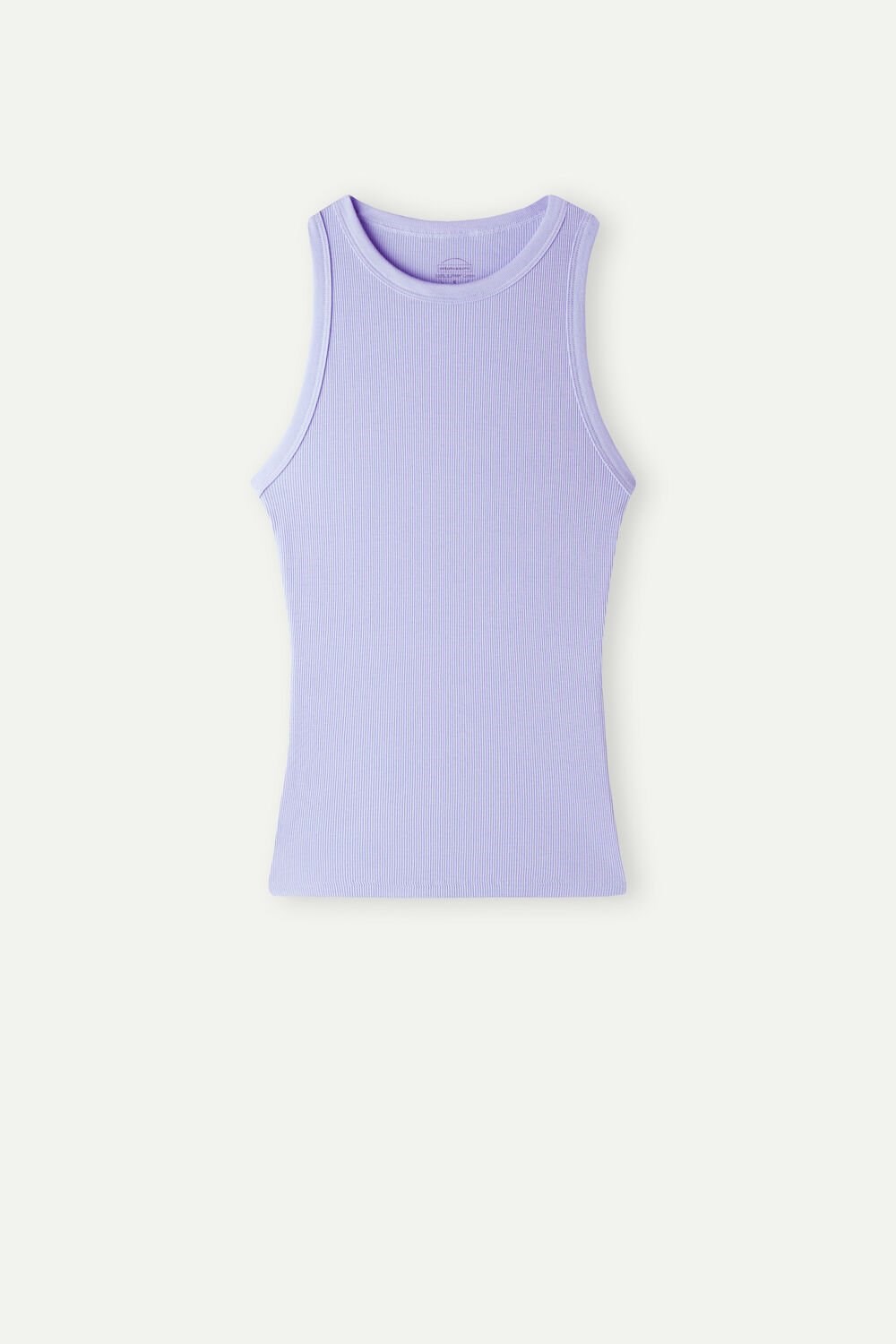 Violet - 212j - Sweet Lavender Intimissimi Ribbed Tank Top in Supima® Cotton | AURDV4802