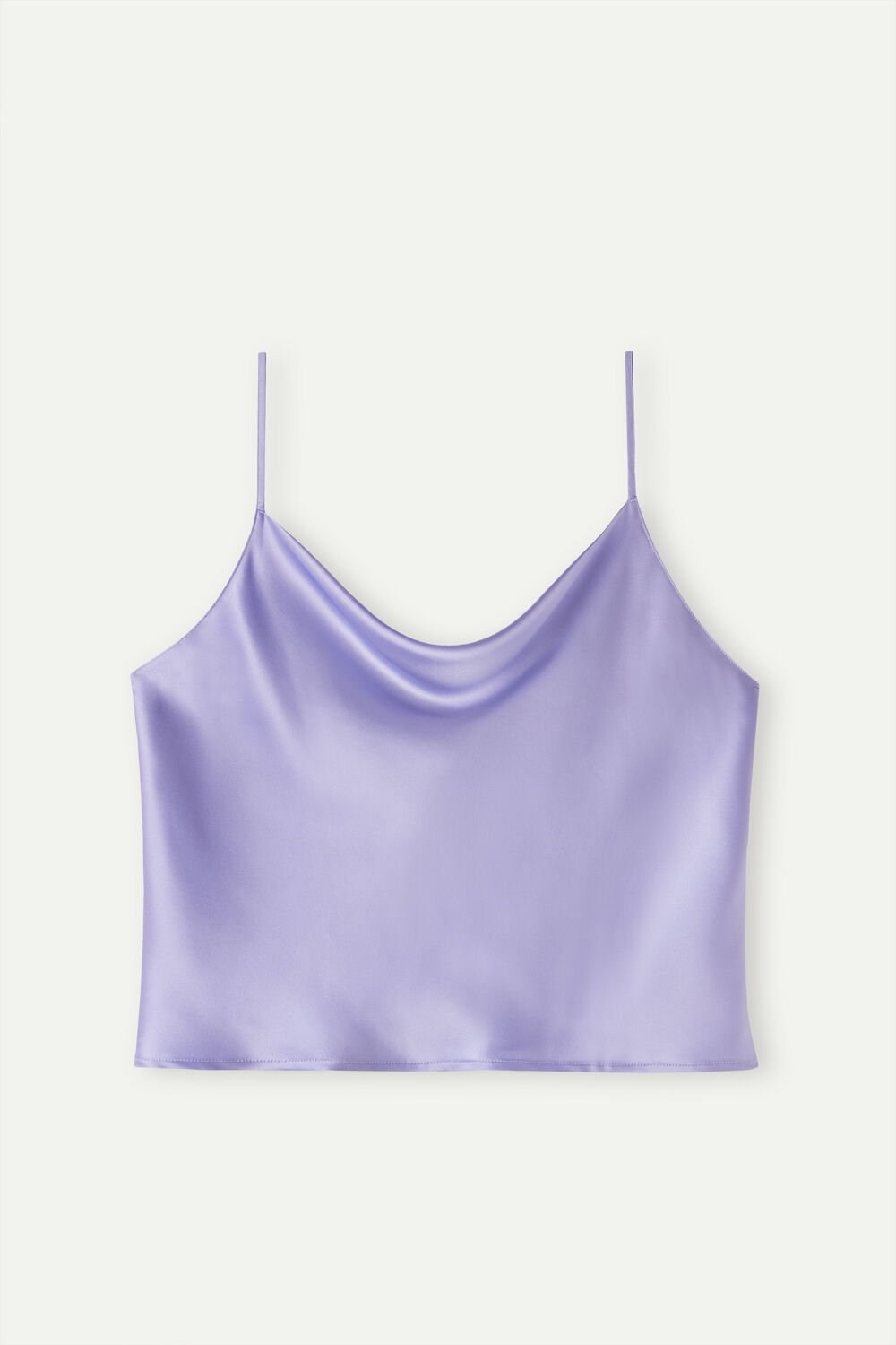 Violet - 212j - Sweet Lavender Intimissimi Silk Crop Camisole | JWBAN6978