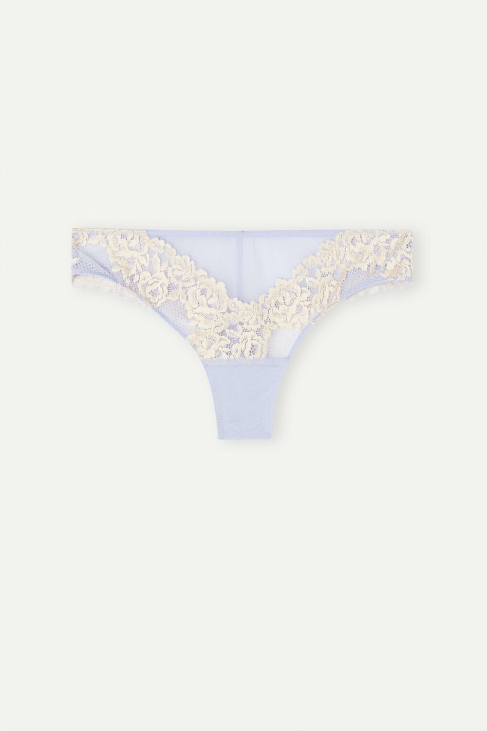 Violet - 214j - Sweet Lavender / Ivory Intimissimi Pretty Flowers Brazilian | SCTNV7628