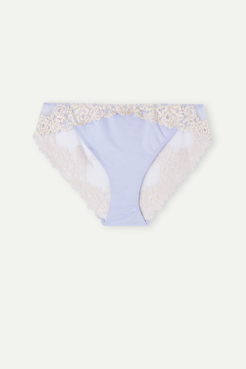 Violet - 214j - Sweet Lavender / Ivory Intimissimi Pretty Flowers Panties | VFOIL8291