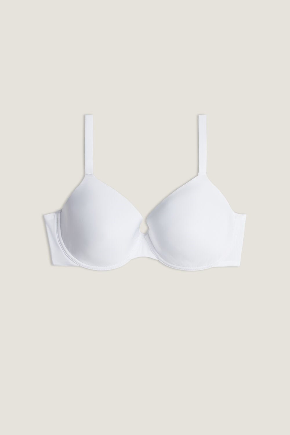 White - 001 - White Intimissimi Francesca Ultralight Microfiber Balconette Bra | ACZRY8620