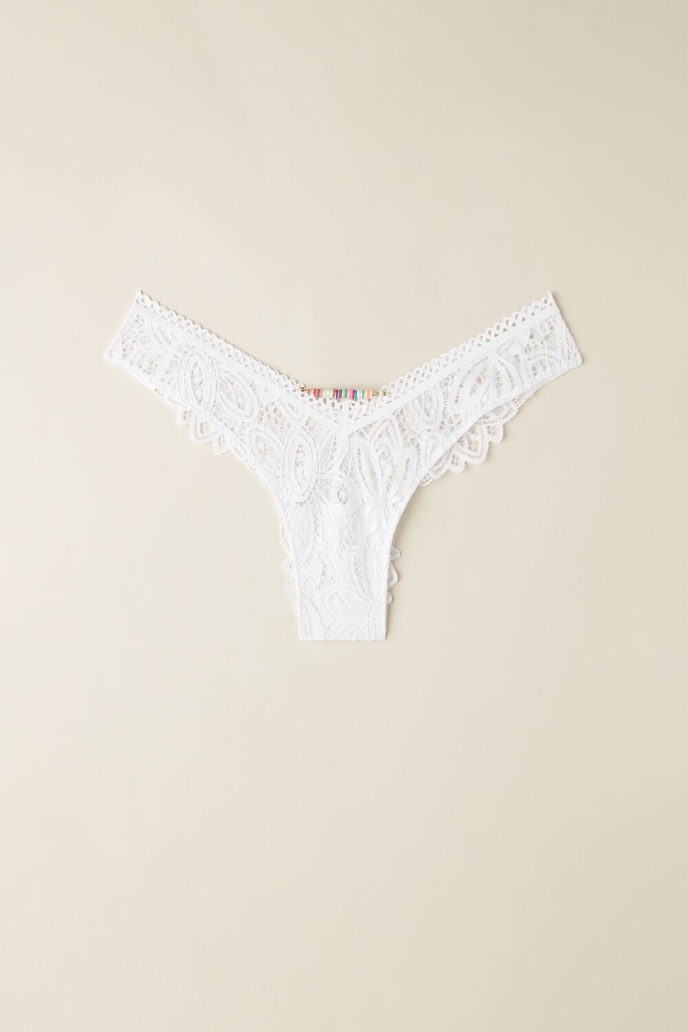 White - 001 - White Intimissimi Hot Summer Days ‘80s Style Brazilian | PVXJO9812