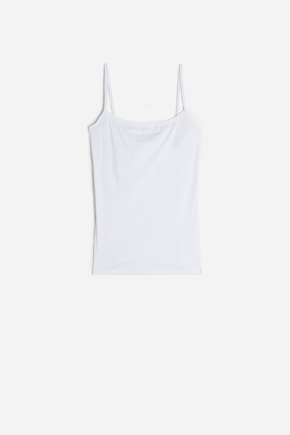 White - 001 - White Intimissimi Light Microfiber Cami | ZCUTW6380