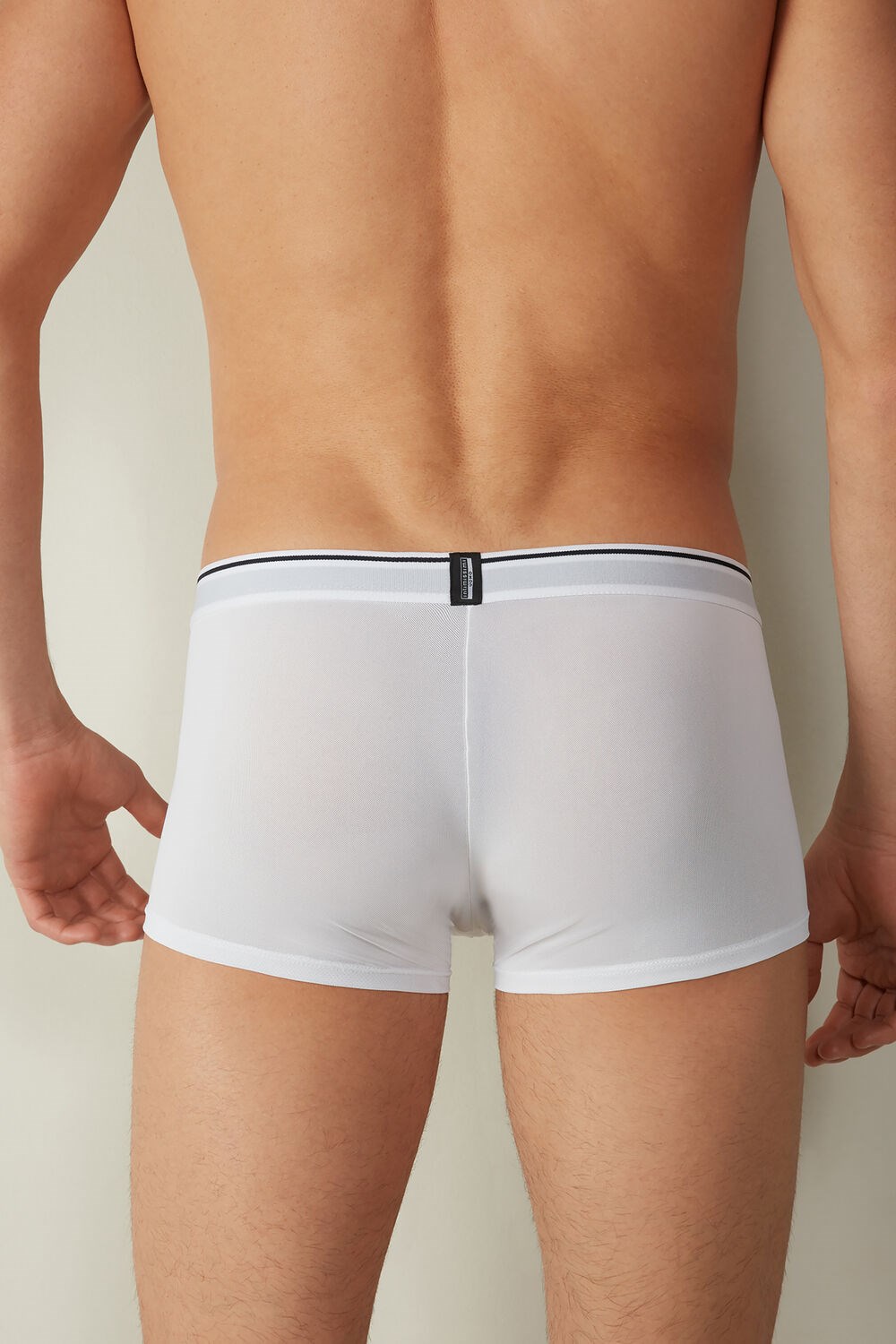 White - 001 - White Intimissimi Super Fresh Micro-mesh Boxers | NCLXA2394