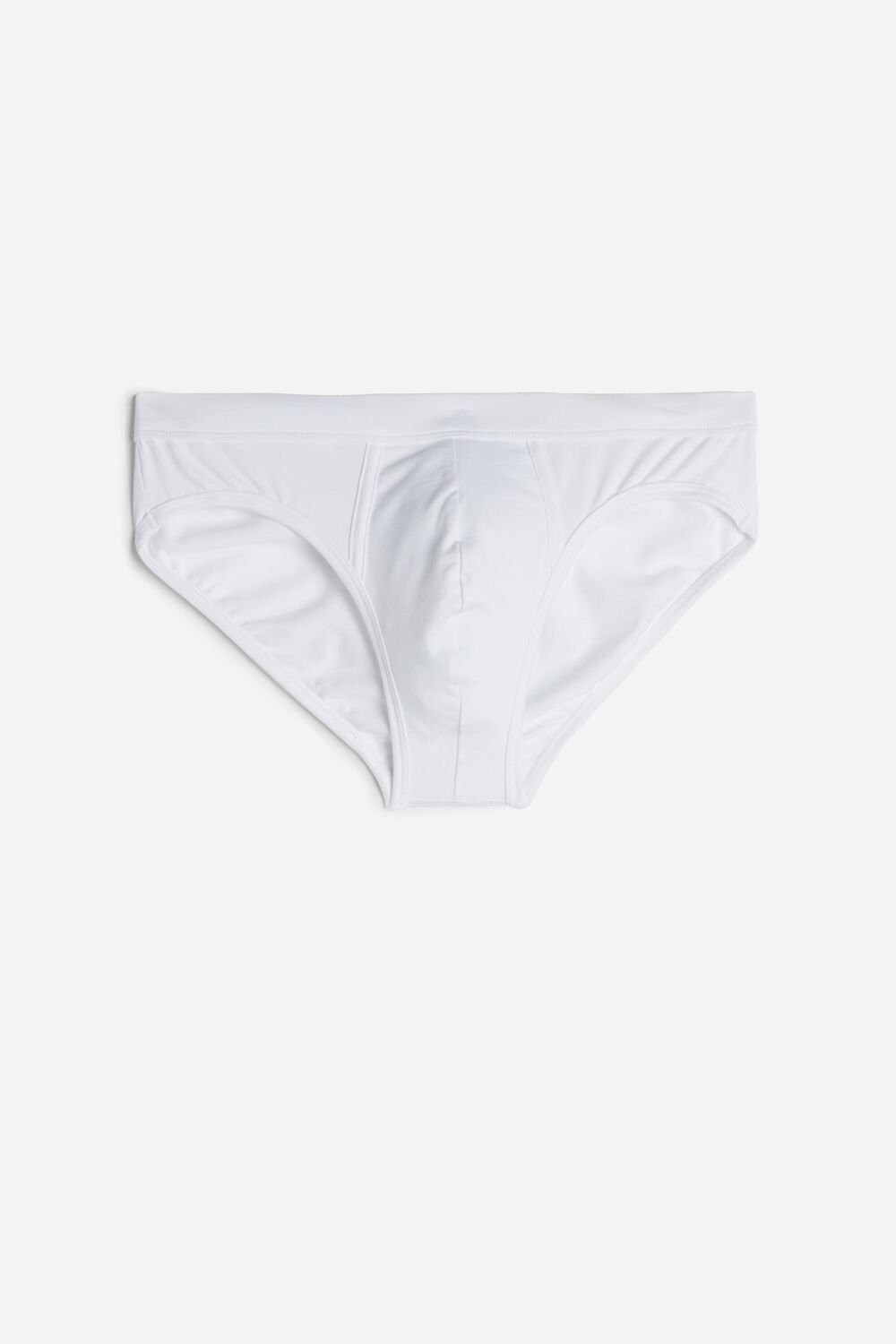 White - 001 - White Intimissimi Supima® Cotton Briefs | XQLMU8423