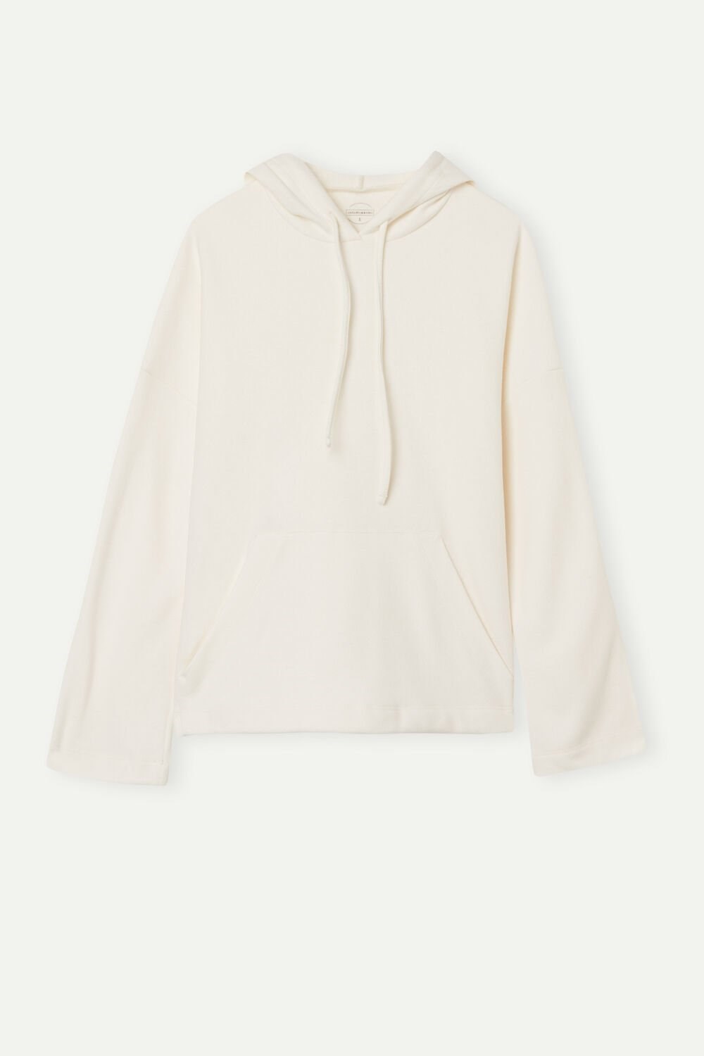 White - 2986 - Cream Intimissimi Warm Cuddles Hooded Top | FKYJR6192